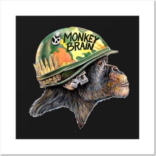 A part of the Monkey Brain collection; Monkey Brain Posters and Art